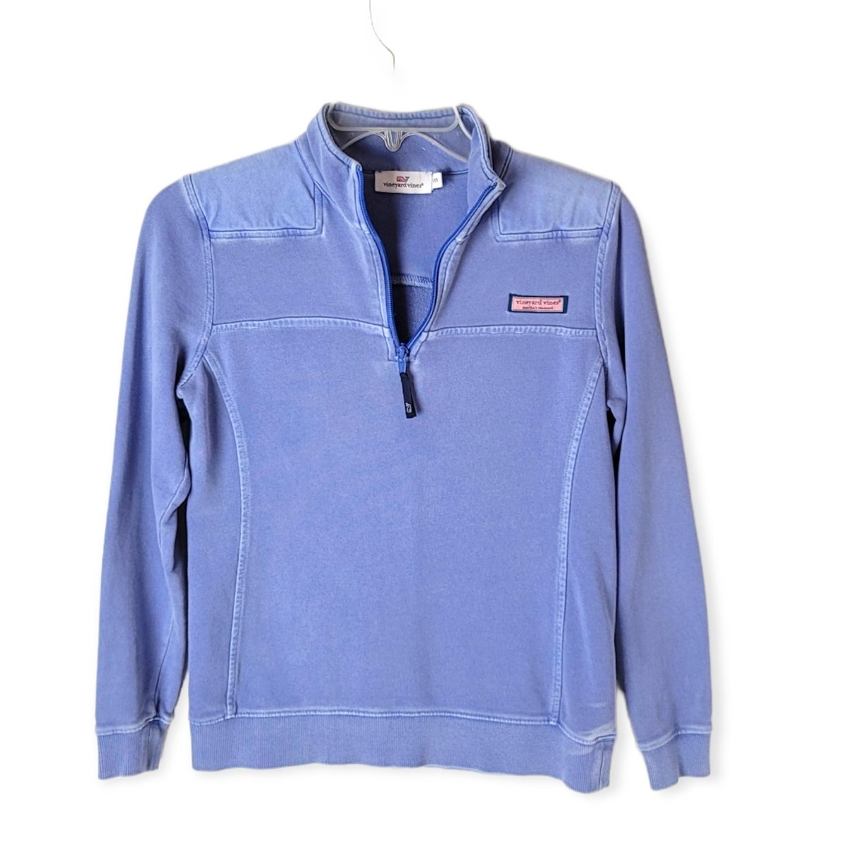 Vineyard Vines Womens Shep Shirt Half Zip Pullover Sweatshirt Xxs Coastal Preppy